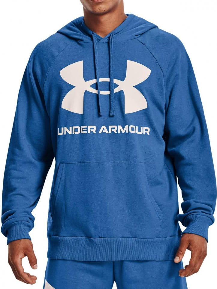 Sweatshirt met capuchon Under Armour UA Rival Fleece Big Logo HD-BLU