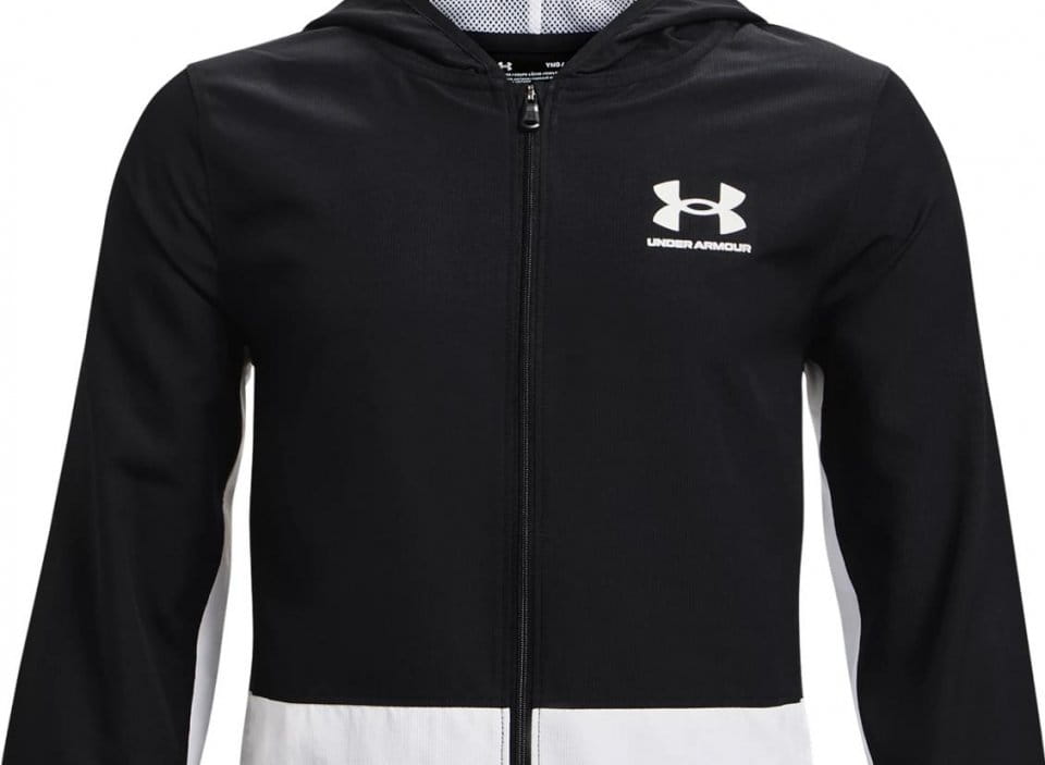 Hoodie Under Armour UA Woven Track Jacket-BLK