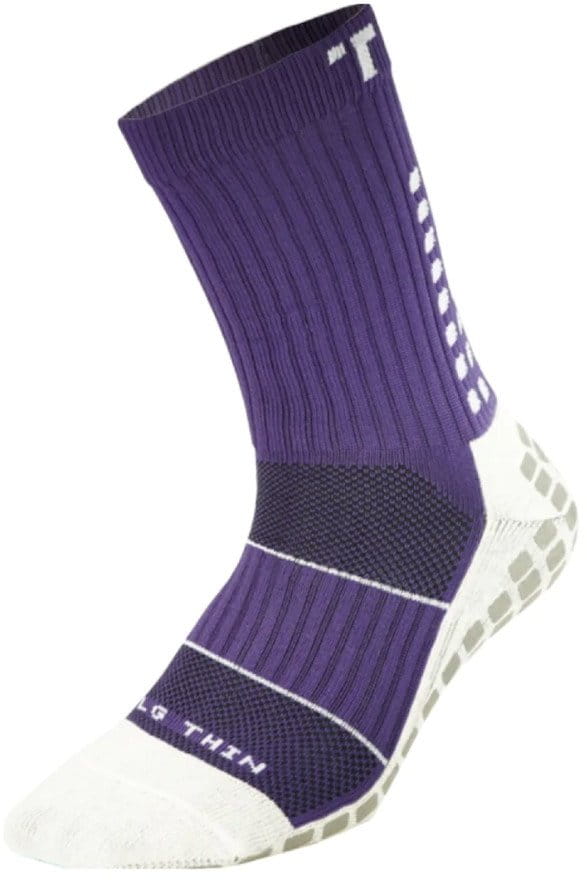 Sokken Trusox Thin 3.0 - Purple with White trademarks