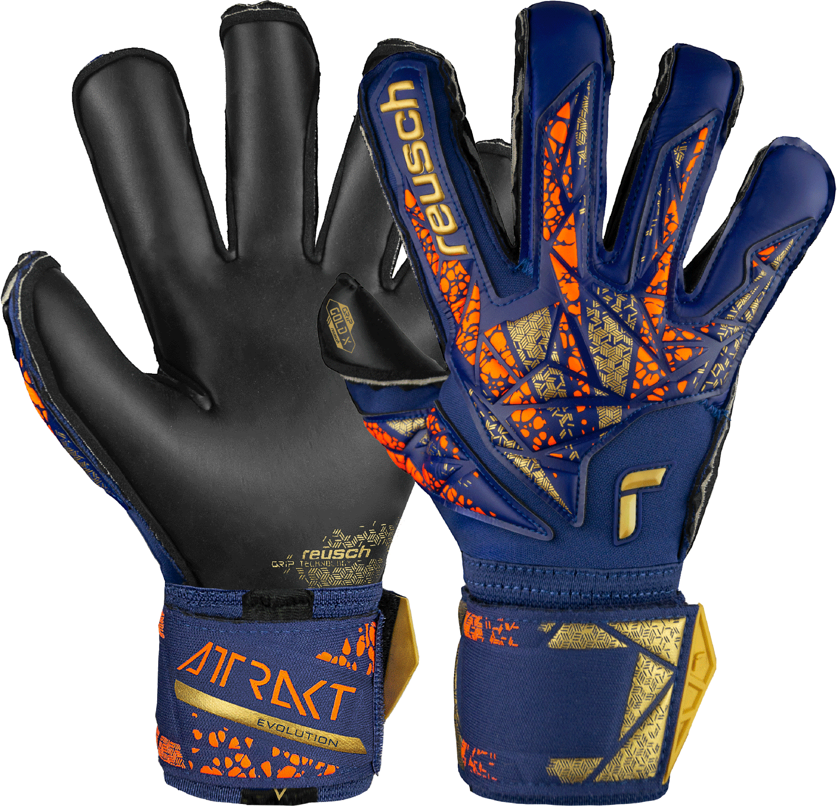 Keepers handschoenen Reusch Attrakt Gold X Evolution Goalkeeper Gloves