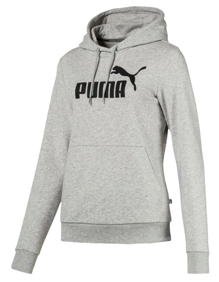 Sweatshirt met capuchon Puma Essential Logo Hoody TR Damen Grau F04