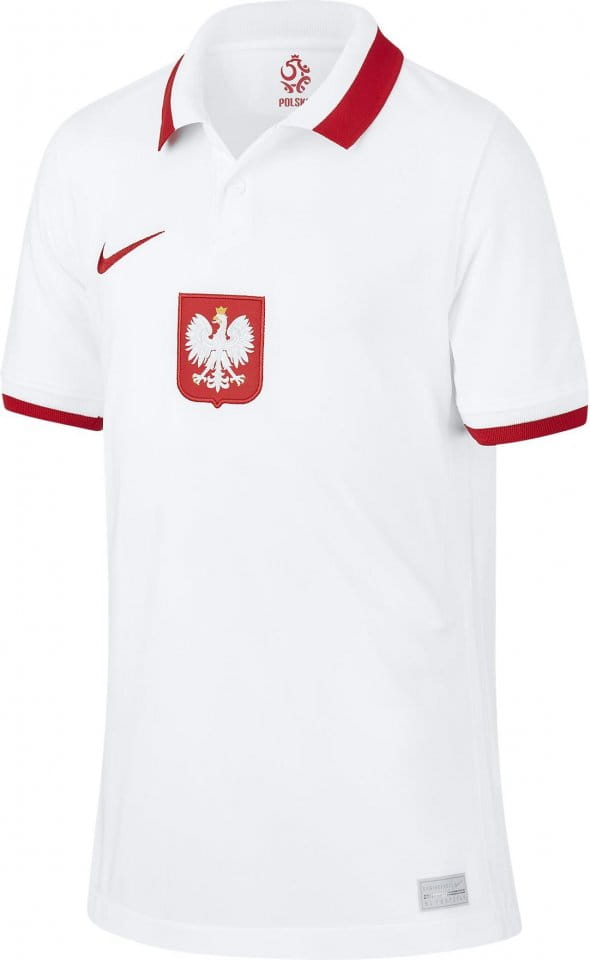 Shirt Nike Poland 2020 Stadium Home Kids Soccer Jersey