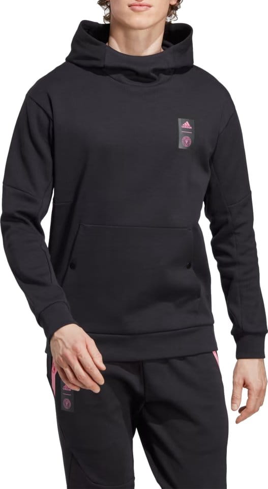 Sweatshirt met capuchon adidas INTER MIAMI TRAVEL HOODIE